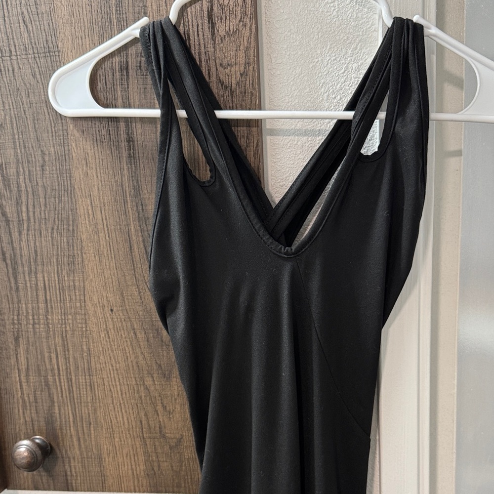 Elegant Black Maxi Dress